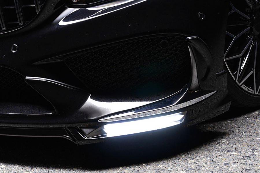 Детали экстерьера Mercedes-AMG C63 Black Bison by Wald 2019 года  (фото 7 из 16)